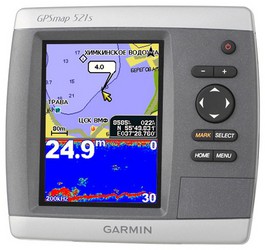 Фото эхолота Garmin GPSMAP 521s DF (картплоттер)