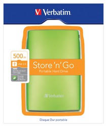 Фото внешнего HDD Verbatim Store 'n' Go 53009 500GB