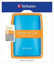 Фото внешнего HDD Verbatim Store 'n' Go 53011 500GB