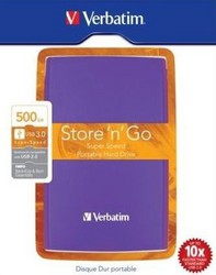 Фото внешнего HDD Verbatim Store 'n' Go 53033 500GB