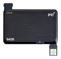 Фото внешнего SSD накопителя PQI S530 eSATA Combo 64GB