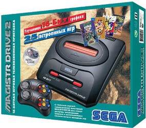 Фото игровой консоли Sega Magistr Drive 2 25 in 1