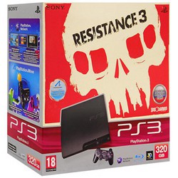 Фото игровой приставки Sony PS3 Slim 320GB + Resistance 3