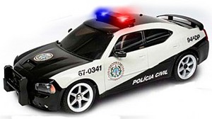 Фото Машина Nikko F5 Dodge Charger Police 1:16