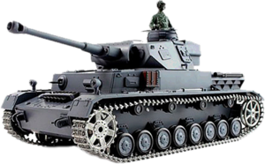 Фото танк Heng Long PzKpfw.IV Ausf.F2.Sd.Kfz 1:16 3859-1 PRO (Уценка - отсутствует антенна, не работают фары)