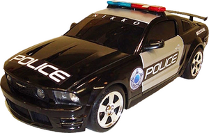 Фото Nikko Машина Mustang 3D Carbon Police 1:16