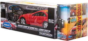 Фото Машина Welly 82002N Mercedes-Benz SLK 1:12 и Citroen C2 1:34