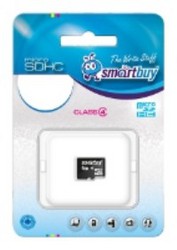 Фото флеш-карты SmartBuy MicroSDHC 8GB Class 4