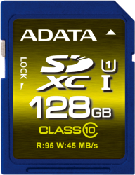 Фото флеш-карты ADATA Premier SDXC 128GB Class 10 UHS-I