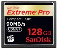 Фото флеш-карты SanDisk CF 128GB Extreme Pro 90MB/s
