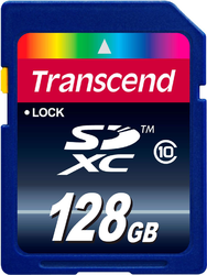 Фото флеш-карты Transcend SD SDXC 128GB Class 10