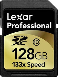 Фото флеш-карты Lexar SD SDXC 128GB 133X