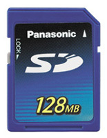 Фото флеш-карты Panasonic SD 128MB