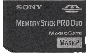 Фото флеш-карты Sony Memory Stick PRO DUO 128MB