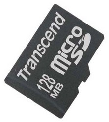 Фото флеш-карты Transcend MicroSD 128MB