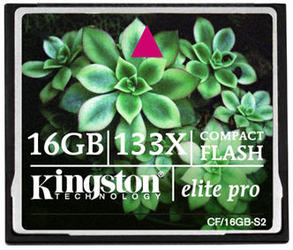 Фото флеш-карты Kingston CF 16GB 133x