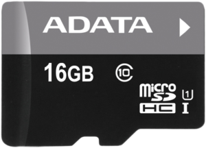 Фото флеш-карты ADATA MicroSDHC 16GB Class 10 Premier UHS-I U1