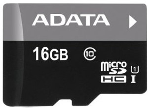 Фото флеш-карты ADATA MicroSDHC 16GB Class 10 Premier UHS-I U1 + SD adapter