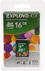 Фото флеш-карты EXPLOYD SD SDHC 16GB Class 4