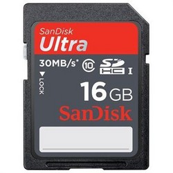 Фото флеш-карты SanDisk SD SDHC 16GB Class 10 Ultra