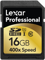 Фото флеш-карты Lexar SD SDHC 16GB UHS-I Professional 400X