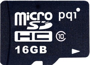 Фото флеш-карты PQI MicroSDHC 16GB Class 10