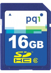 Фото флеш-карты PQI SD SDHC 16GB