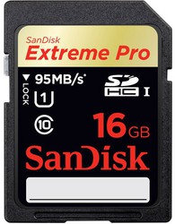 Фото флеш-карты SanDisk SD SDHC 16GB Extreme Pro