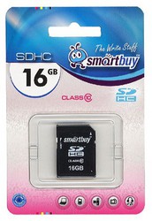 Фото флеш-карты SmartBuy SD SDHC 16GB Class 10
