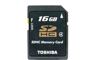 Фото флеш-карты Toshiba SD SDHC 16GB Class 4