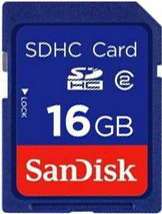 Фото флеш-карты SanDisk SD SDHC 16GB Class 2