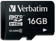 Фото флеш-карты Verbatim MicroSDHC 16GB Class 2