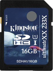 Фото флеш-карты Kingston SD SDHC 16GB UHS-I