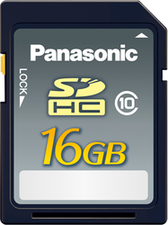 Фото флеш-карты Panasonic SDHC 16GB Class 10 RP-SDRB16G