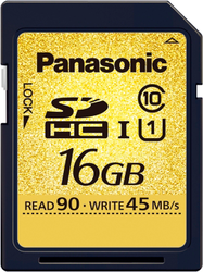 Фото флеш-карты Panasonic SDHC 16GB Class 10 RP-SDUB16G