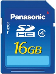 Фото флеш-карты Panasonic SDHC 16GB Class 4