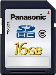 Фото флеш-карты Panasonic SDHC 16GB Class 6