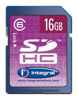 Фото флеш-карты Integral SD SDHC 16GB Class 6 + USB Reader INSDH16G6R