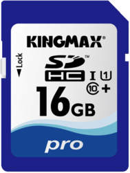 Фото флеш-карты Kingmax SD SDHC 16GB Class 10 Pro