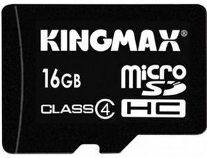 Фото флеш-карты Kingmax MicroSDHC 16GB Class 4