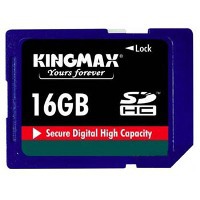 Фото флеш-карты Kingmax SD SDHC 16GB Class 4