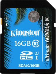 Фото флеш-карты Kingston SD SDHC 16GB Class 10 Ultimate SDA10