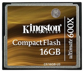 Фото флеш-карты Kingston CF 16GB 600x