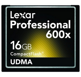 Фото флеш-карты Lexar CF 16GB 600X