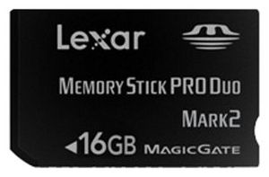 Фото флеш-карты Lexar Memory Stick PRO DUO 16GB MS-MT16G