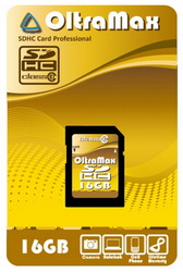 Фото флеш-карты OltraMax SD SDHC 16GB Class 10