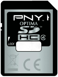 Фото флеш-карты PNY SDHC 16GB Class 4