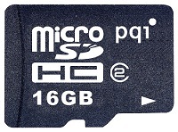 Фото флеш-карты PQI MicroSDHC 16GB Class 2