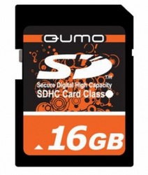 Фото флеш-карты Qumo SD SDHC 16GB Class 4