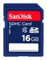 Фото флеш-карты SanDisk SD SDHC 16GB Class 4
